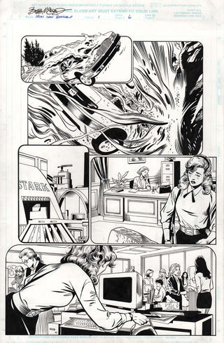 ORIGINAL ART | IRON MAN BOOKSHELF #1, PG.06 by Bob McLeod