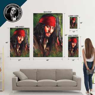 CANVAS | PIRATES OF THE CARIBBEAN: CAPTAIN JACK SPARROW by James C. Mulligan