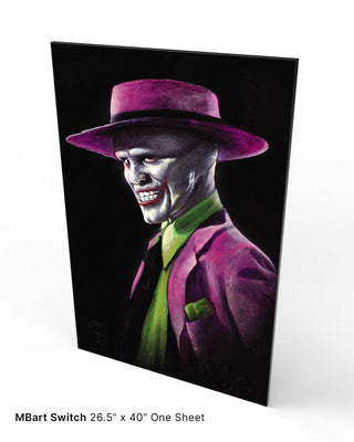 CANVAS | THE MASK / JOKER MASH-UP by James C. Mulligan