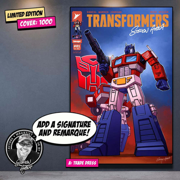 COMIC BOOK | TRANSFORMERS #1: VARIANT EXCLUSIVE by Steven