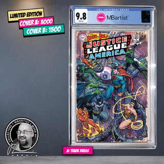 COMIC BOOK, PREORDER | BRAVE AND THE BOLD #28 FACSIMILE: VARIANT EXCLUSIVE by Chad Hardin | CGC 9.8 BLUE LABEL