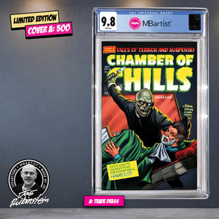 COMIC BOOK, PREORDER | CHAMBER OF CHILLS #18 FACSIMILE: Golden Age Tribute by Joe Rubinstein | CGC 9.8 BLUE LABEL