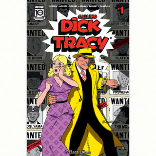 COMIC BOOK, PREORDER | DICK TRACY #1: EXCLUSIVE VARIANT by Bob McLeod