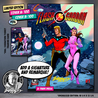 COMIC BOOK, PREORDER | FLASH GORDON #1: TREASURY VARIANT by Bob McLeod