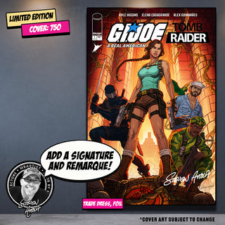 PREORDER | G.I. JOE: ARAH / TOMB RAIDER: VARIANT EXCLUSIVE by Steven Ahola