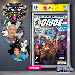 PREORDER | G.I. JOE: ARAH #1, HAMA FILES EDITION: VARIANT EXCLUSIVE BY STEVEN AHOLA | ORIGINAL CAST SIGNATURE | CGC 9.6+ YELLOW LABEL