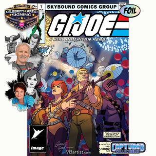 PREORDER | G.I. JOE: ARAH #1, HAMA FILES EDITION: VARIANT EXCLUSIVE BY STEVEN AHOLA | ORIGINAL CAST SIGNATURE