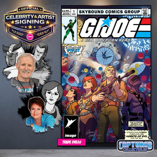 PREORDER | G.I. JOE: ARAH #1, HAMA FILES EDITION: VARIANT EXCLUSIVE BY STEVEN AHOLA | ORIGINAL CAST SIGNATURE