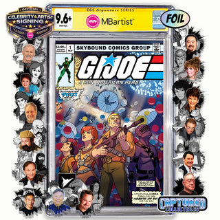 PREORDER | G.I. JOE: ARAH #1, HAMA FILES EDITION: VARIANT EXCLUSIVE BY STEVEN AHOLA | ORIGINAL CAST SIGNATURE | CGC 9.6+ YELLOW LABEL