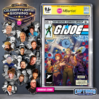 PREORDER | G.I. JOE: ARAH #1, HAMA FILES EDITION: VARIANT EXCLUSIVE BY STEVEN AHOLA | ORIGINAL CAST SIGNATURE | CGC 9.6+ YELLOW LABEL