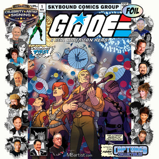 PREORDER | G.I. JOE: ARAH #1, HAMA FILES EDITION: VARIANT EXCLUSIVE BY STEVEN AHOLA | ORIGINAL CAST SIGNATURE