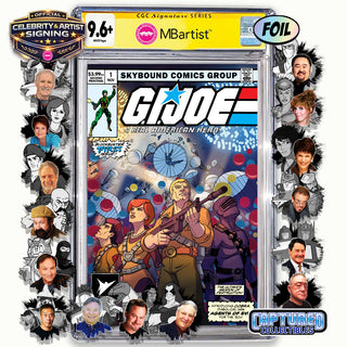 PREORDER | G.I. JOE: ARAH #1, HAMA FILES EDITION: VARIANT EXCLUSIVE BY STEVEN AHOLA | ORIGINAL CAST SIGNATURE | CGC 9.6+ YELLOW LABEL