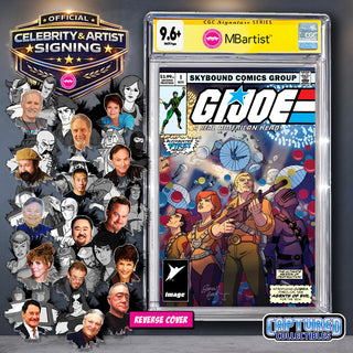 PREORDER | G.I. JOE: ARAH #1, HAMA FILES EDITION: VARIANT EXCLUSIVE BY STEVEN AHOLA | ORIGINAL CAST SIGNATURE | CGC 9.6+ YELLOW LABEL