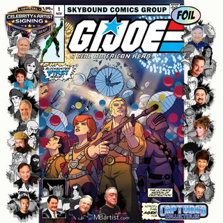 PREORDER | G.I. JOE: ARAH #1, HAMA FILES EDITION: VARIANT EXCLUSIVE BY STEVEN AHOLA | ORIGINAL CAST SIGNATURE