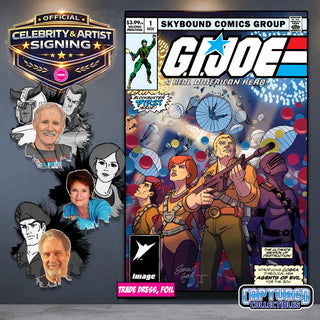 PREORDER | G.I. JOE: ARAH #1, HAMA FILES EDITION: VARIANT EXCLUSIVE BY STEVEN AHOLA | DUKE, SCARLETT, FLINT SIGNATURE