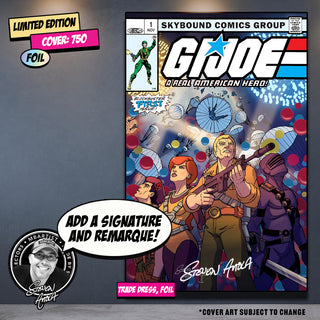 COMIC BOOK, PREORDER | G.I. JOE: ARAH #1, HAMA FILES EDITION: VARIANT EXCLUSIVE by Steven Ahola