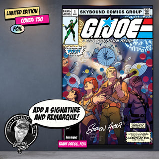 COMIC BOOK, PREORDER | G.I. JOE: ARAH #1, HAMA FILES EDITION: VARIANT EXCLUSIVE by Steven Ahola
