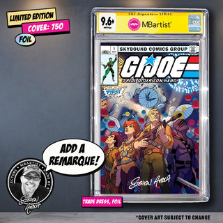 COMIC BOOK, PREORDER | G.I. JOE: ARAH #1, HAMA FILES EDITION: VARIANT EXCLUSIVE by Steven Ahola | CGC 9.6+ YELLOW LABEL