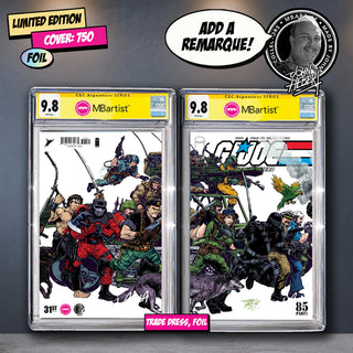 COMIC BOOK, PREORDER | G.I. JOE: ARAH #323: VARIANT EXCLUSIVE by John Hebert CGC 9.6+ YELLOW LABEL