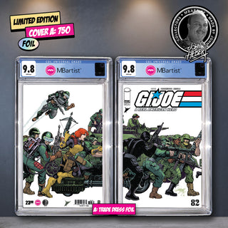 COMIC BOOK, PREORDER | G.I. JOE: ARAH #313: EXCLUSIVE VARIANT by John Hebert | CGC 9.8 BLUE LABEL