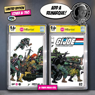 COMIC BOOK, PREORDER | G.I. JOE: ARAH #313: EXCLUSIVE VARIANT by John Hebert | CGC 9.6+ YELLOW LABEL