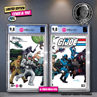 COMIC BOOK, PREORDER | G.I. JOE: ARAH #315: EXCLUSIVE VARIANT by John Hebert  | CGC 9.8 BLUE LABEL