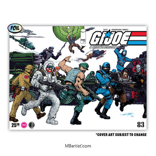 COMIC BOOK, PREORDER | G.I. JOE #313 & 315: EXCLUSIVE VARIANT by John Hebert | SET OF 2