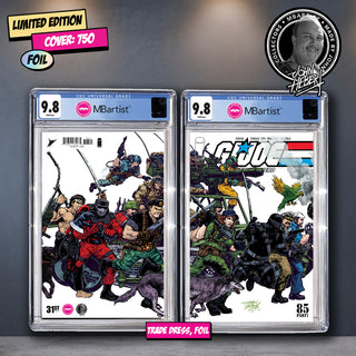 COMIC BOOK, PREORDER | G.I. JOE: ARAH #323: VARIANT EXCLUSIVE by John Hebert | CGC 9.8 BLUE LABEL