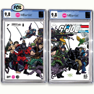 COMIC BOOK, PREORDER | G.I. JOE: ARAH #323: VARIANT EXCLUSIVE by John Hebert | CGC 9.8 BLUE LABEL