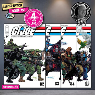COMIC BOOK, PREORDER | G.I. JOE #313, 315, 317, 323: VARIANT EXCLUSIVE by John Hebert | SET OF 4