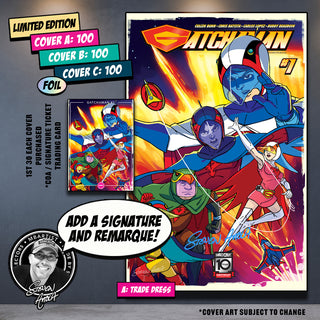 COMIC BOOK | GATCHAMAN #1: VARIANT EXCLUSIVE by Steven Ahola