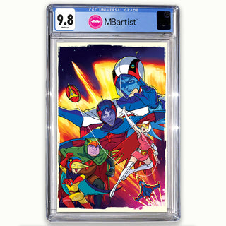 COMIC BOOK, PREORDER | GATCHAMAN #1: by Steven Ahola | CGC 9.8 BLUE LABEL