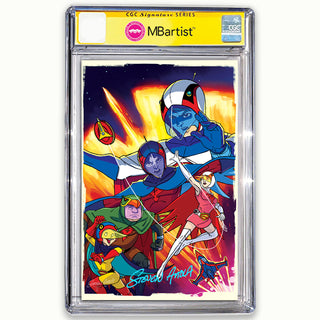 COMIC BOOK, PREORDER | GATCHAMAN #1: by Steven Ahola | CGC 9.6+ YELLOW LABEL