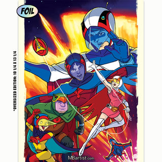 COMIC BOOK | GATCHAMAN #1: TREASURY VARIANT by Steven Ahola