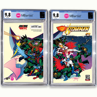 COMIC BOOK, PREORDER | GATCHAMAN #2: by John Hebert | CGC 9.8 BLUE LABEL