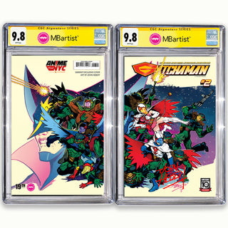 COMIC BOOK, PREORDER | GATCHAMAN #2: by John Hebert | CGC 9.6+ YELLOW LABEL