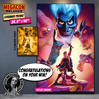 GOLDEN TICKET CLAIM | HERCULES #2 by James C. Mulligan | MEGACON