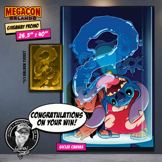 COLLECTOR BOX | LILO & STITCH #2 by Steven Ahola | GOLDEN TICKET CLAIM | MEGACON