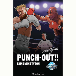 COMIC BOOK | FAME: MIKE TYSON'S PUNCH OUT!! EXCLUSIVE VARIANT by Bob McLeod | VS JAKE PAUL