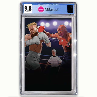 COMIC BOOK, PREORDER | FAME: MIKE TYSON'S PUNCH OUT!! EXCLUSIVE VARIANT by Bob McLeod | VS JAKE PAUL, CGC 9.8 BLUE LABEL