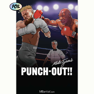 COMIC BOOK | FAME: MIKE TYSON'S PUNCH OUT!! EXCLUSIVE VARIANT by Bob McLeod | VS JAKE PAUL