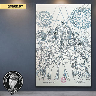 ORIGINAL ART | G.I. JOE: ARAH #1, HAMA FILES EDITION: VARIANT EXCLUSIVE by Steven Ahola