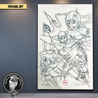 ORIGINAL ART | GATCHAMAN #1 by Steven Ahola