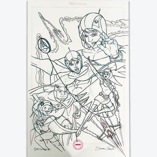 ORIGINAL ART | GATCHAMAN #1 by Steven Ahola