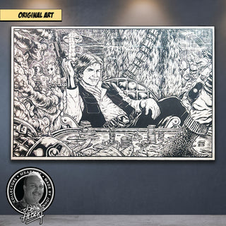 ORIGINAL ART | STAR WARS ICONS: HAN SOLO by John Hebert