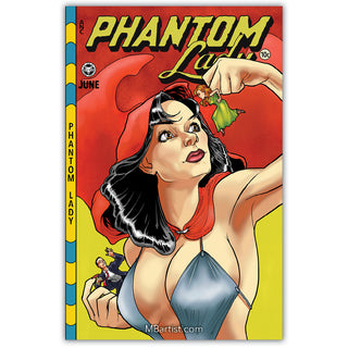 COMIC BOOK | PHANTOM LADY #15, 16, 17, 18, 23 PARTIAL FACSIMILE: Golden Age Tribute | SET OF 5