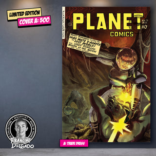 COMIC BOOK | PLANET COMICS #51 PARTIAL FACSIMILE: Golden Age Tribute by Francine Delgado