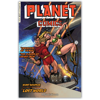 COMIC BOOK | PLANET COMICS #66 PARTIAL FACSIMILE: Golden Age Tribute by Joe Rubinstein