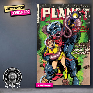 COMIC BOOK | PLANET COMICS #70 PARTIAL FACSIMILE: Golden Age Tribute by Jaime Coker