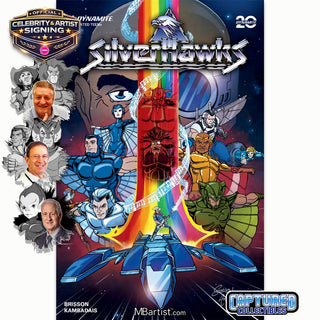 PREORDER | SILVERHAWKS #1: VARIANT EXCLUSIVE BY STEVEN AHOLA | ORIGINAL CAST SIGNATURE